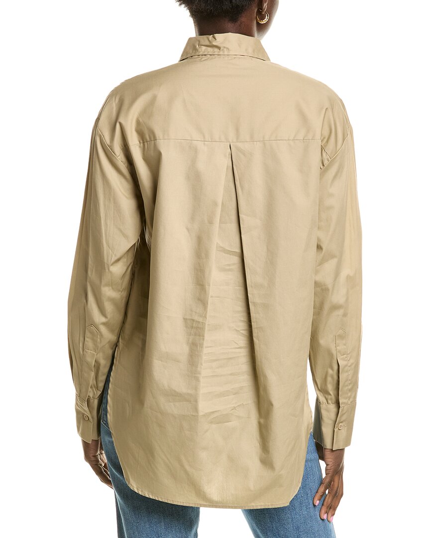 Enza Costa Poplin Shirt