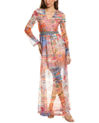 M Missoni Lace Maxi Dress White