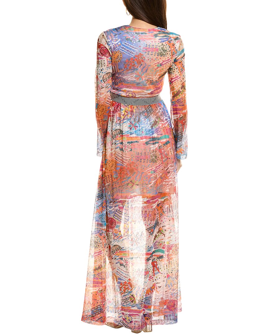 m missoni silk dress blue Missoni Silk Dress s/m