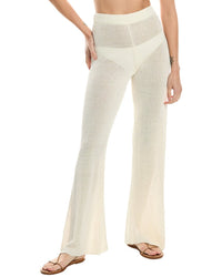 Solid & Striped X Sofia Richie Grainge The Faye Linen-Blend Pant White