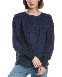 Ramy Brook Rossi Blouse Blue