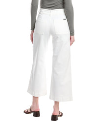 Joe’S Jeans White Wide Leg Cargo Ankle Jean