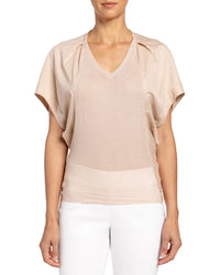 Santorelli Knit Top Blush Regular 0 (XS)
