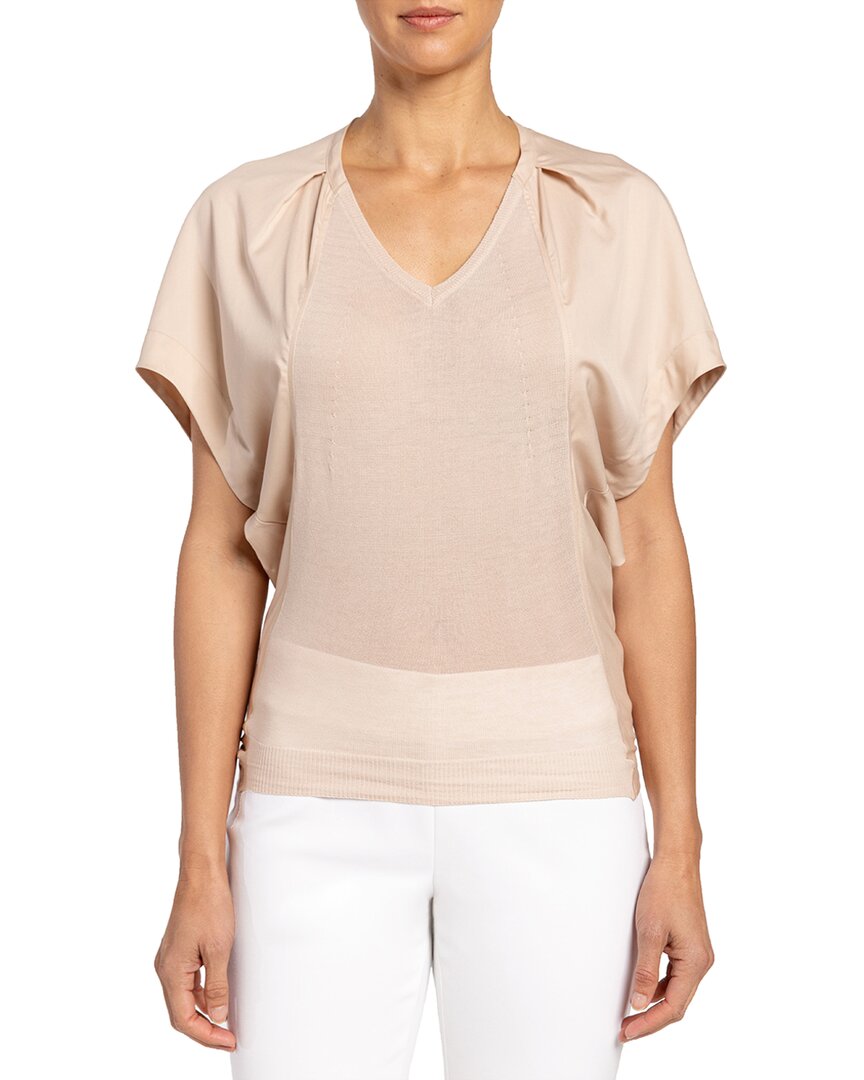 Santorelli Knit Top Blush Regular 0 (XS)