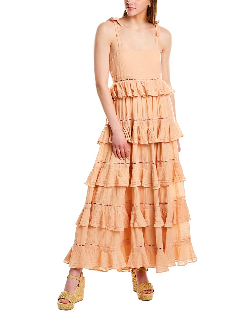 Ash & Eden Diwani Maxi Dress Pink
