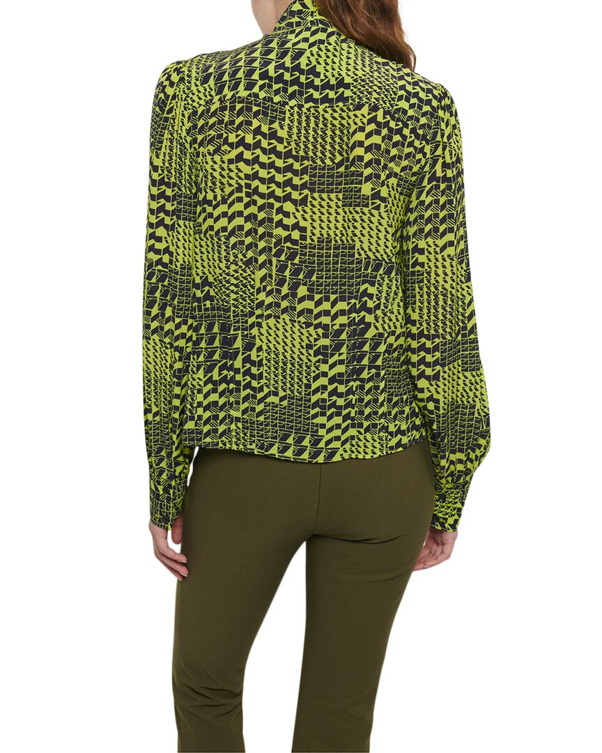 Derek Lam 10 Crosby Amabel Tie-Neck Blouse