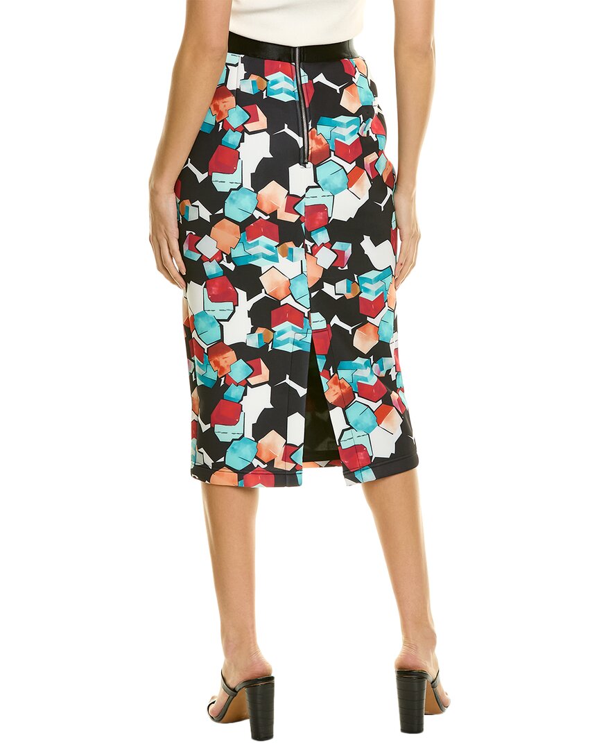 Gracia Printed Pencil Skirt