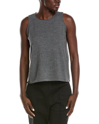 Eileen Fisher Crewneck Wool Shell