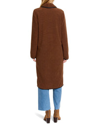 Nic+Zoe Trimmed Teddy Coat