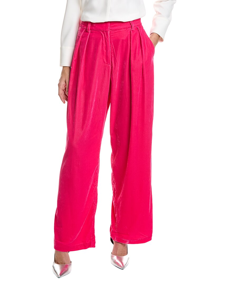 Staud Luisa Pant Pink 2