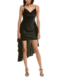 L'agence Rose Silk Dress