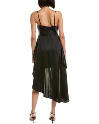 L'agence Rose Silk Dress