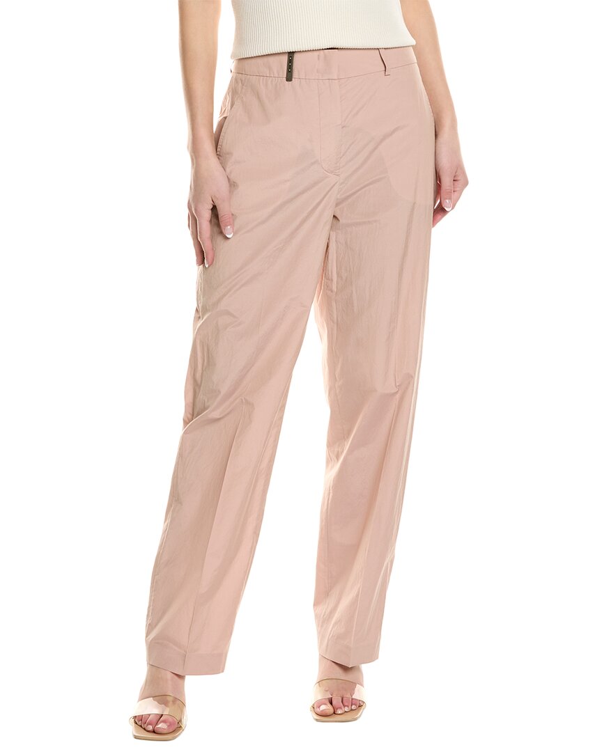 Peserico Womens  Pant, 38, Pink