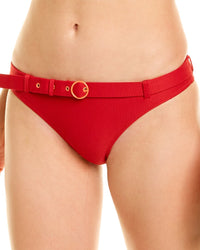 Solid & Striped The Rachel Bikini Bottom Regular 16 (XL) Red