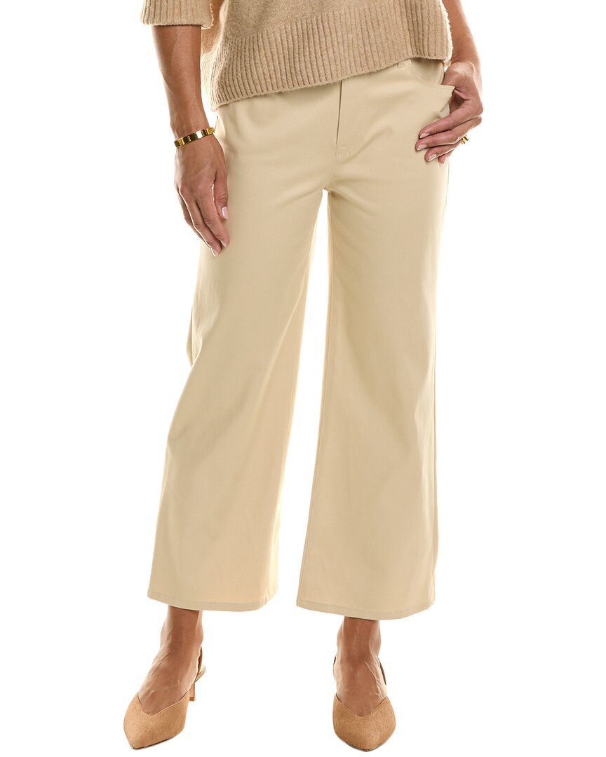 Elie Tahari Wide Leg Pant Beige 24" Waist