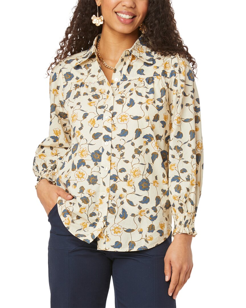 Roller Rabbit Evandra Floral Noemie Top