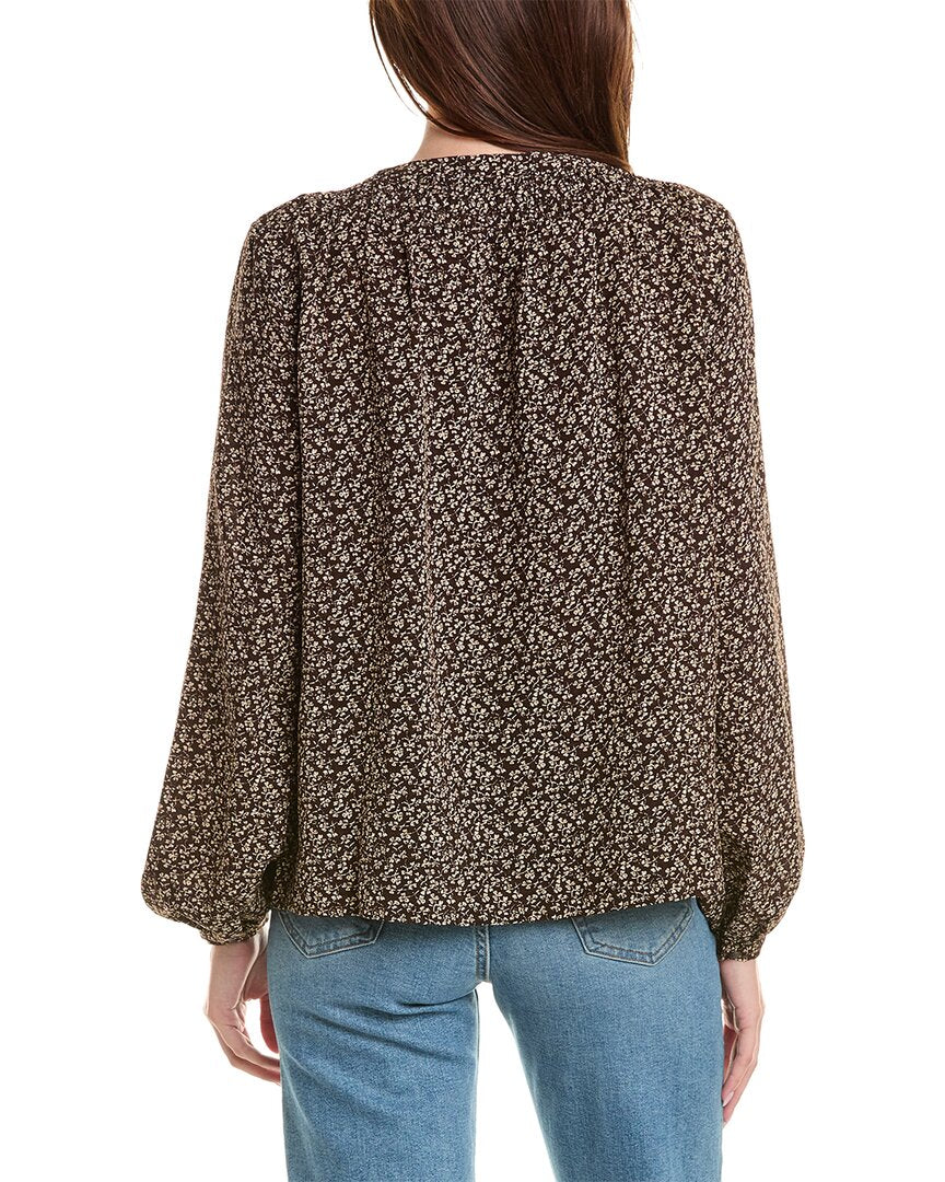Brooks Brothers Peasant Blouse