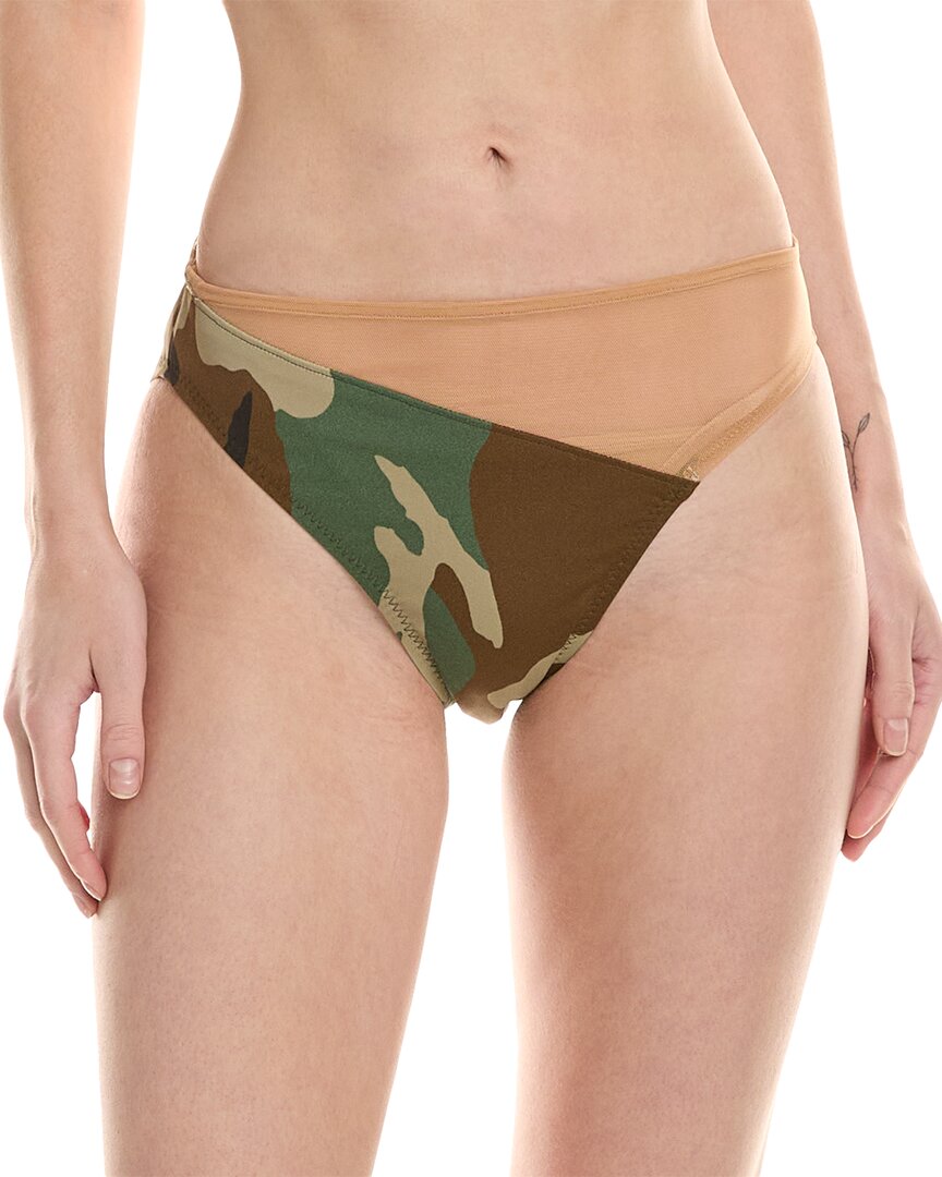 Norma Kamali Snake Mesh Bottom