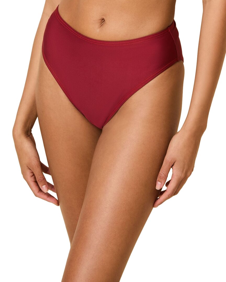 Solid & Striped The Miranda Bikini Bottom Red