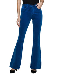 L'agence Marty High-Rise Flare Jean Teal Jean
