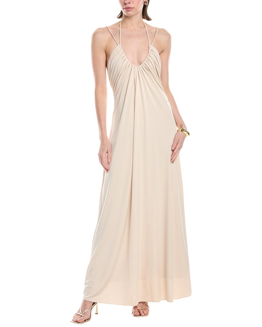 Simkhai Hayes Draped Back Maxi Dress