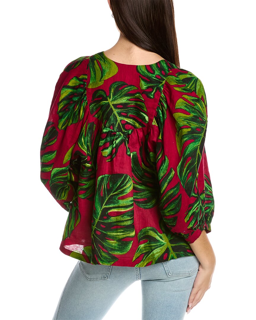 Samantha Sung Anastasia Linen Top