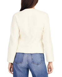 Derek Lam 10 Crosby Prewett Zip Front Wool-Blend Jacket