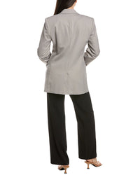 Derek Lam 10 Crosby Nico Single-Breasted Wool-Blend Jacket