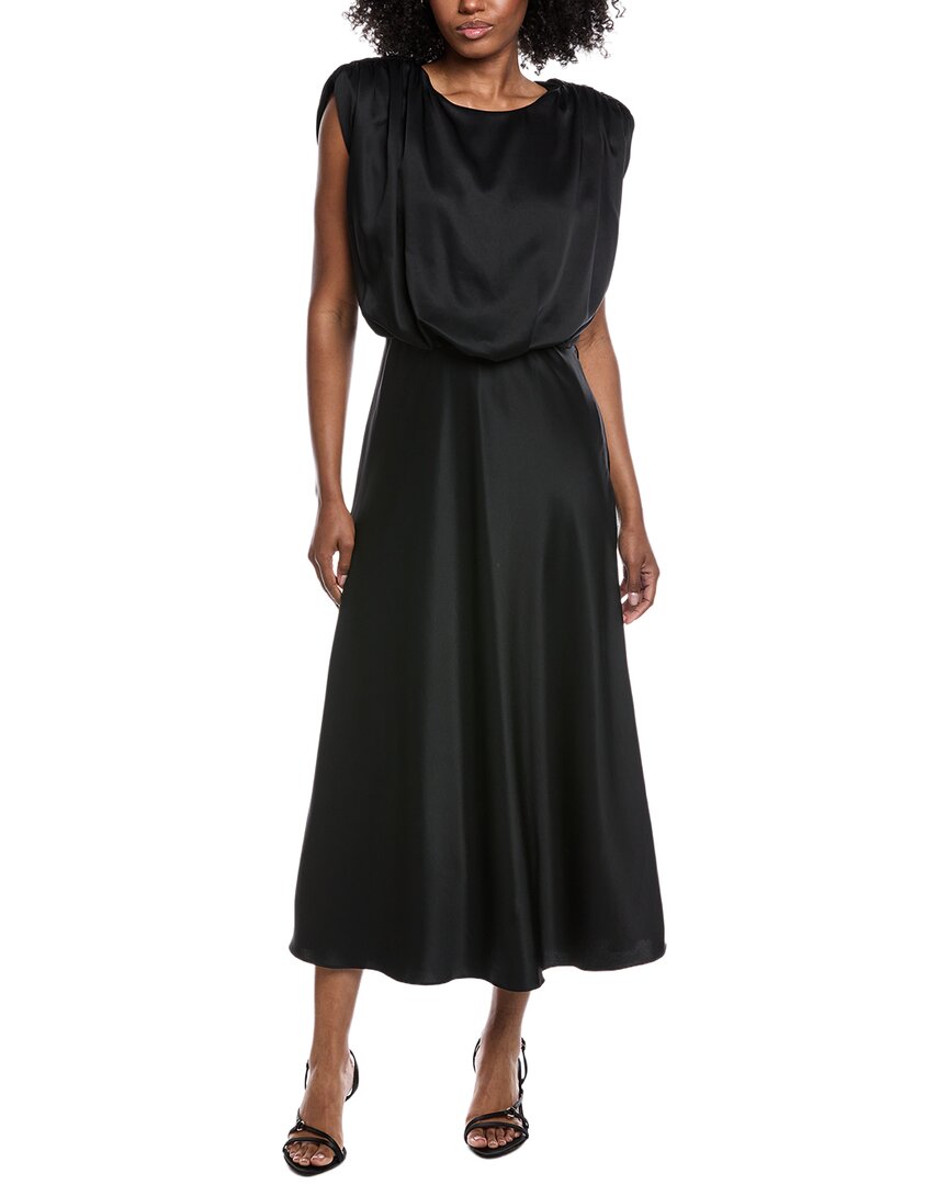 Toccin Toccin Flora Satin Midi Dress