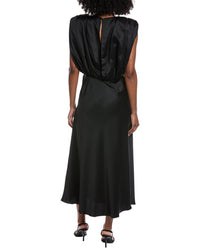 Toccin Toccin Flora Satin Midi Dress
