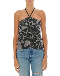 Iro Sleeveless Top Black