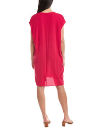 Eileen Fisher Petite Silk Mini Dress