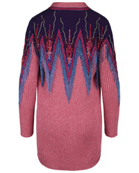 Gucci Sequin & Fringe Cardigan