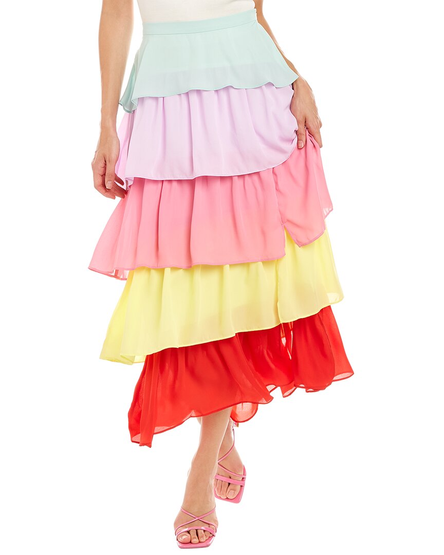 Olivia Rubin Elodie Skirt Green