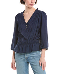 Sam Edelman Kit Pintuck Blouse
