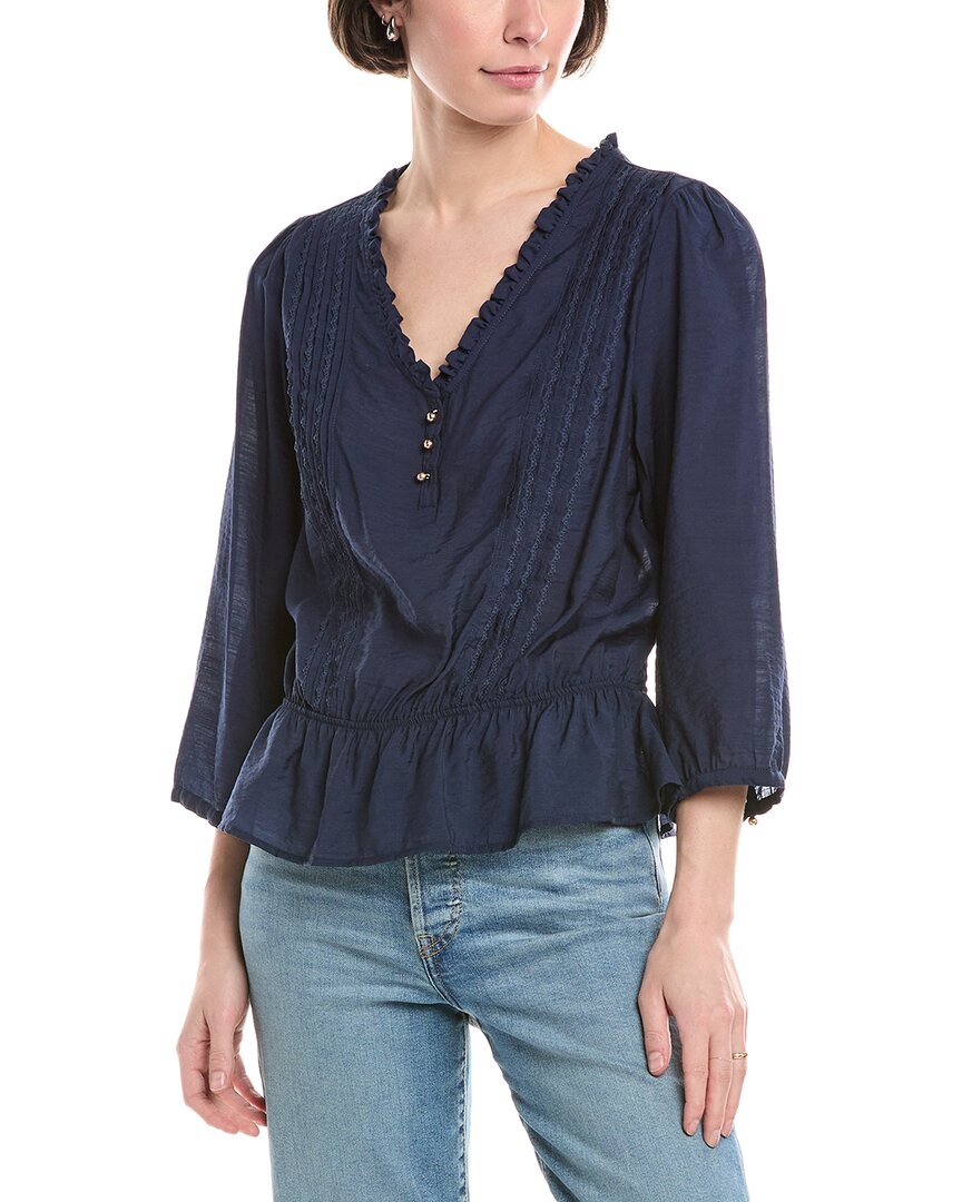 Sam Edelman Kit Pintuck Blouse