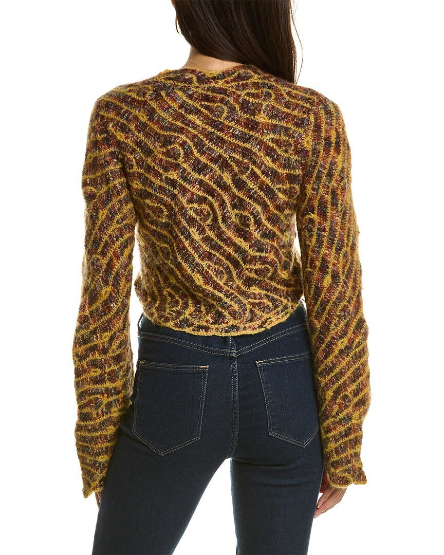 Sea Ny Skye Crochet Mohair & Wool-Blend Sweater