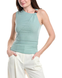 Misha Charlie Mesh Top Green