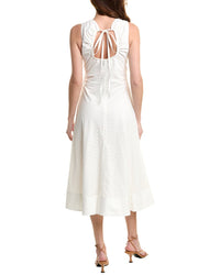 Proenza Schouler White Label Juno Eyelet Midi Dress