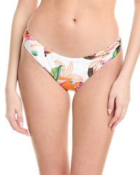 La Blanca Paradise Scoop Front Bikini Bottom Multi