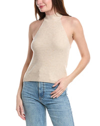 525 America Mock Neck Tank Brown Multi