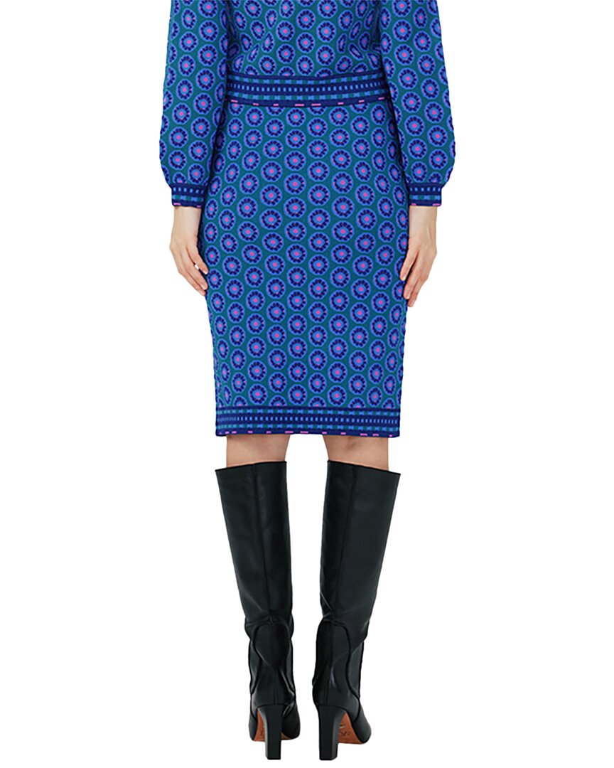 Diane Von Furstenberg Gusta Wool-Blend Pencil Skirt