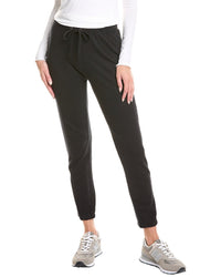 James Perse Womens French Terry Sweatpant, 1, Black