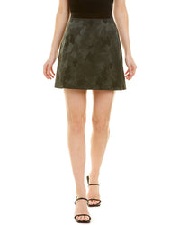 Ted Baker Jacquard Mini Skirt Green
