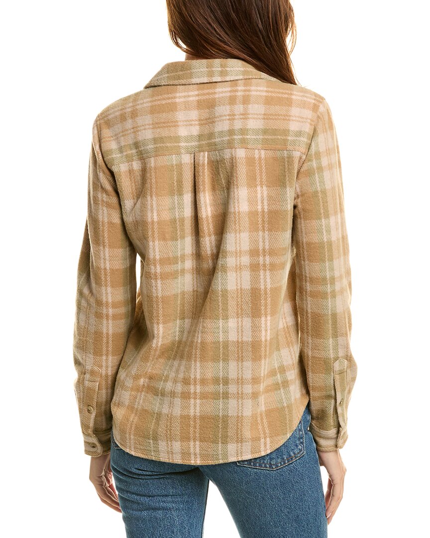 Beachlunchlounge Button Front Shirt Jacket