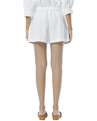 Young Fabulous & Broke Lissa High-Waist Linen-Blend Short