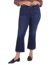 Nydj Plus Fiona Slim Flare Court Ankle Cut Jean