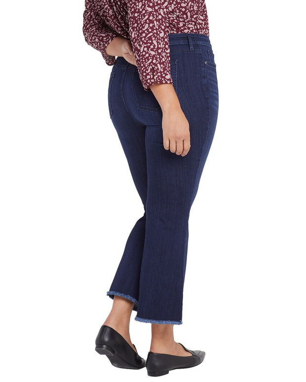 Nydj Plus Fiona Slim Flare Court Ankle Cut Jean