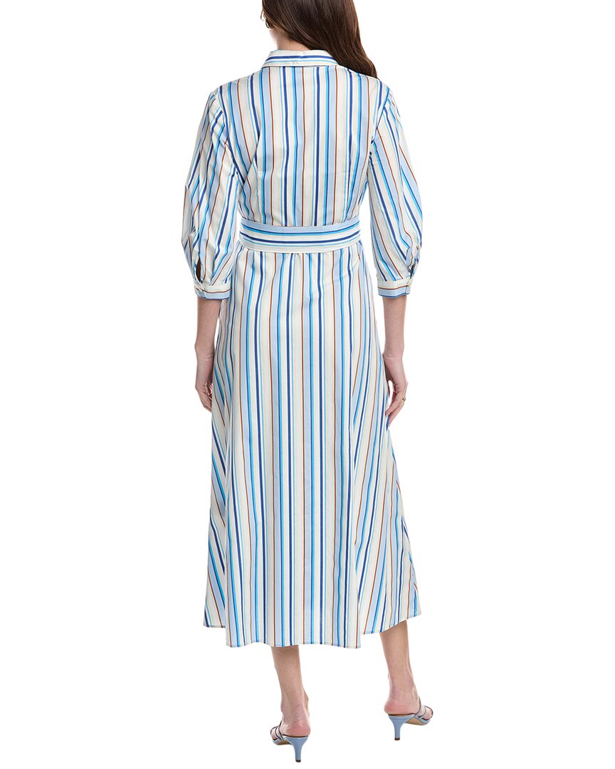 Marella Womens Jutta Shirtdress, 8, Blue
