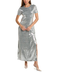 Michael Kors Collection Paillette T-Shirt Dress